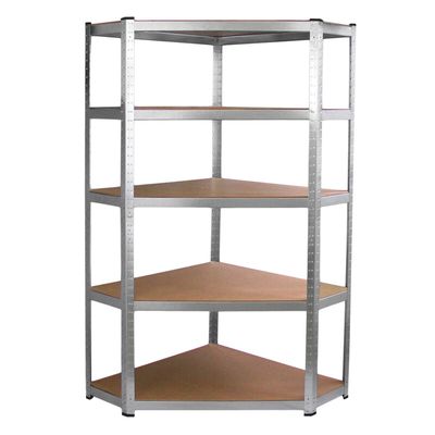 Monster Racking Galwix Corner Racking Storage Unit - Silver - Thumbnail 2