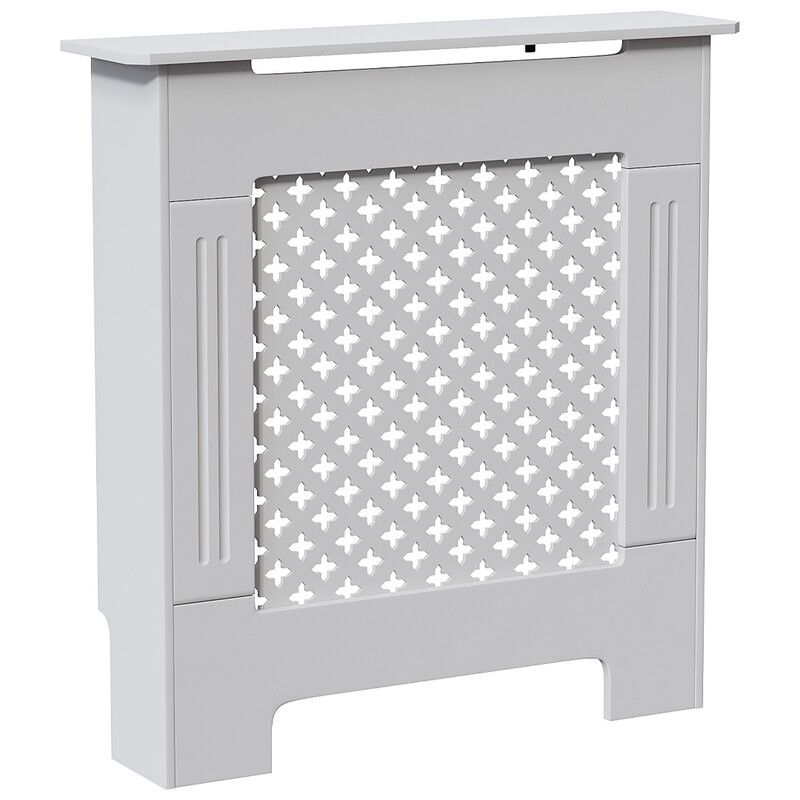 Oxford Radiator Cover - White / 78cm - Image 1
