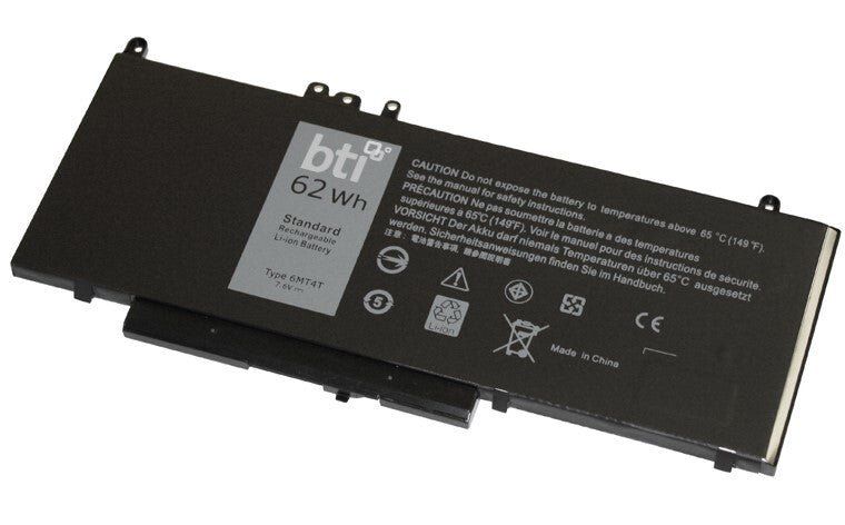 BTI Replacement Battery for Latitude E5470 E5570 replacing OEM part nu - Image 1