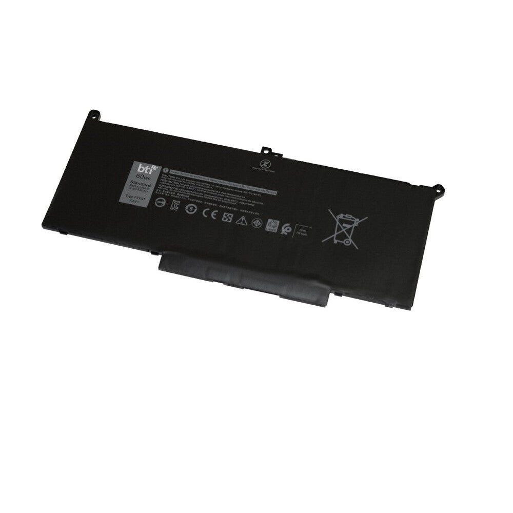 BTI Replacement battery for Dell Latitude 7280 7480 4 Cell 60Wh Batter - Image 1