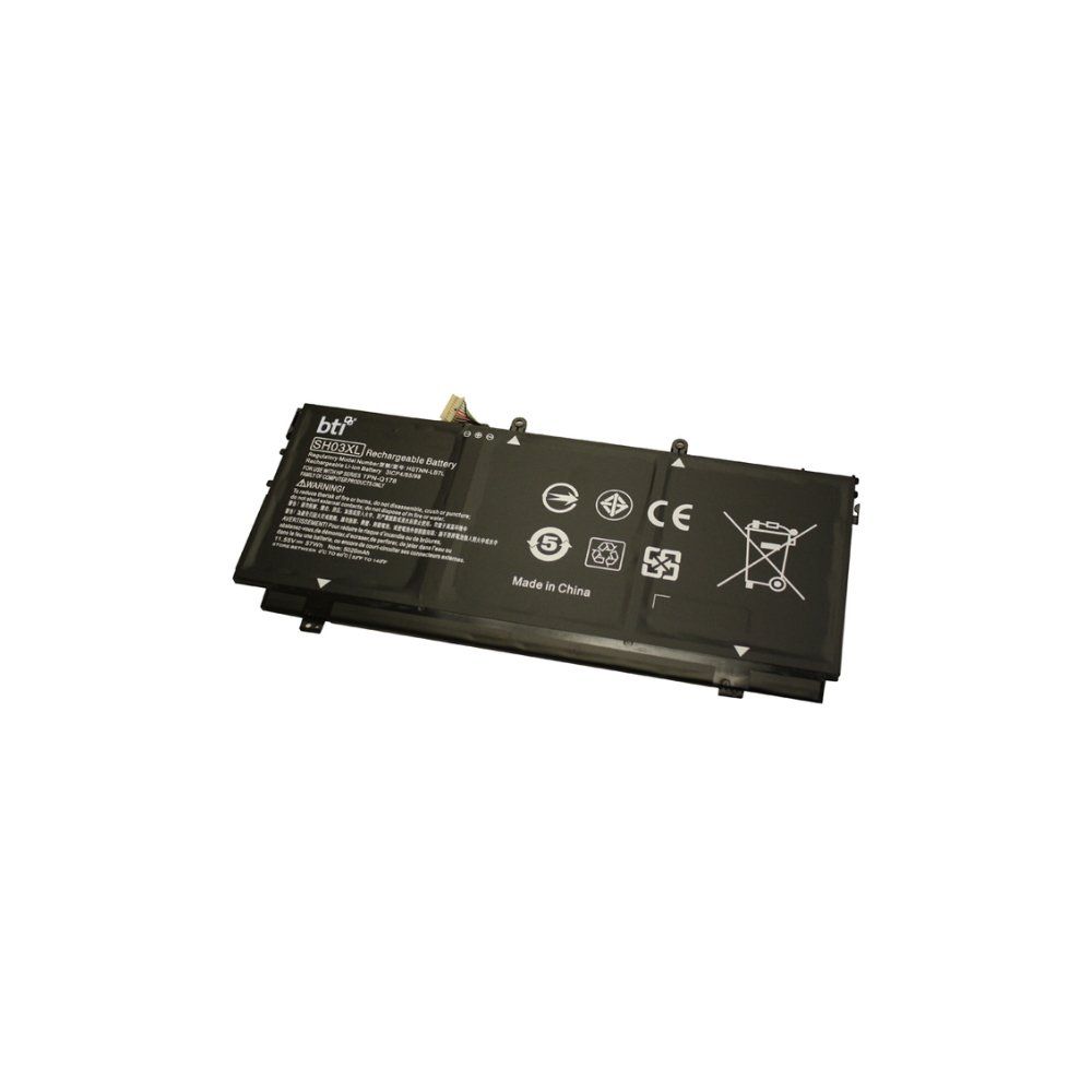 BTI 57.9 3 cell SH03XL compatible battery for HP - COMPAQ SPECTRE X360 13-AC001NA SPECTRE X360 13-W063NR SPECTRE X360 13-W055NR DAAS - Image 1