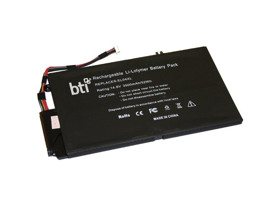 BTI 52Wh 4 cell EL04 compatible battery for HP - COMPAQ ENVY 4-1065TX ENVY 4-1030EN ENVY 4-1106TU ENVY 4-1130BR ENVY 4-1127TU ENVY 4-1118TX - Image 1