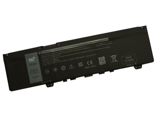BTI 38Wh 3 cell F62G0 compatible battery for DELL INSPIRON 13 7370 INS