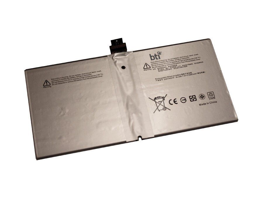 BTI 38.2 2 cell G3HTA027H compatible battery for MICROSOFT SURFACE PRO - Image 1