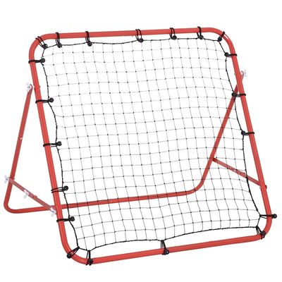 HOMCOM Football Rebounder - Red