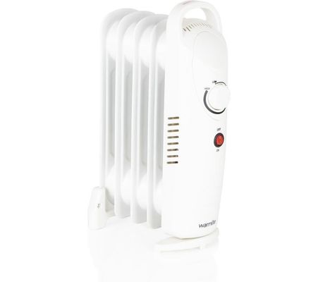 WARMLITE WL43002YW Portable Oil-Filled Radiator - White, White