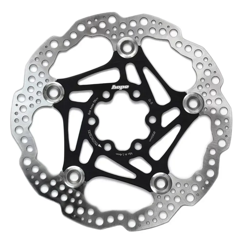 Hope Universal 6 Bolt Floating Disc Rotor Black - Image 1