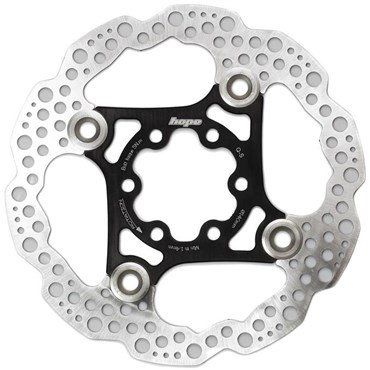 Hope Universal 6 Bolt Floating Disc Rotor Black - Thumbnail 2