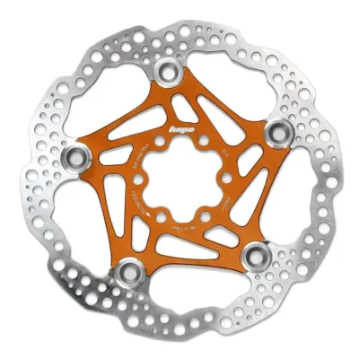 Hope Floating Rotor - Colour: Orange - Size: 200mm - Fitment: 6 Bolt - Thumbnail 2