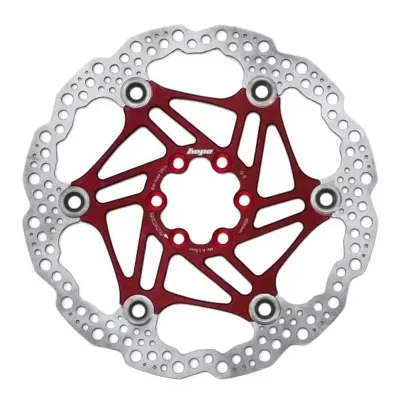 Hope Floating Rotor - Colour: Red - Size: 203mm - Fitment: 6 Bolt - Thumbnail 2