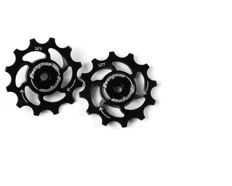 Hope Jockey Wheels Pair 12 Tooth Black - Thumbnail 2