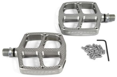 Hope F12 Kids Pedals Pair Silver - Thumbnail 2