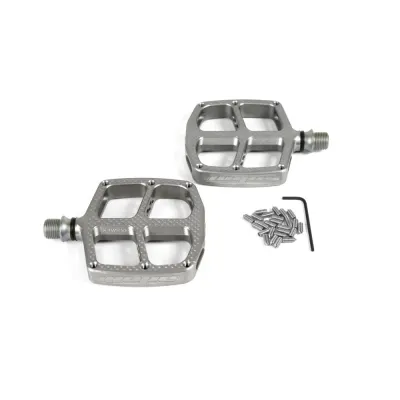 Hope F12 Kids Pedals Pair Silver