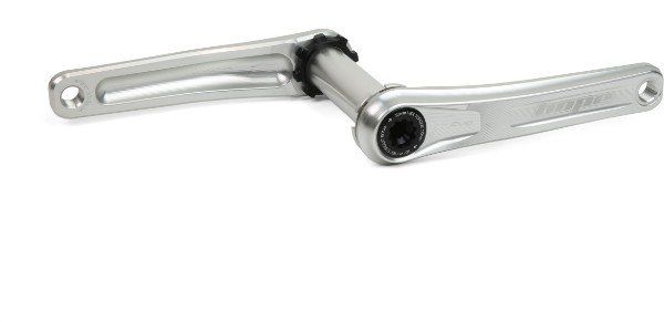 Hope EVO Crankset - Spiderless - Silver68/73mm165mm