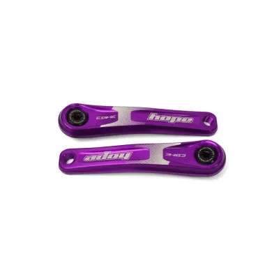 Hope E-Bike Crankset - Purple - Thumbnail 2