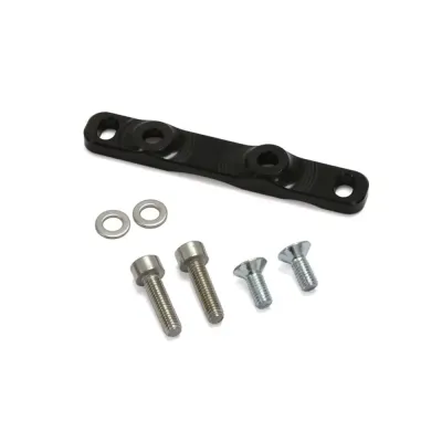 Hope Step Up Caliper Adapter Mounts - 160mmBlackFlat Mount Fork - Thumbnail 2