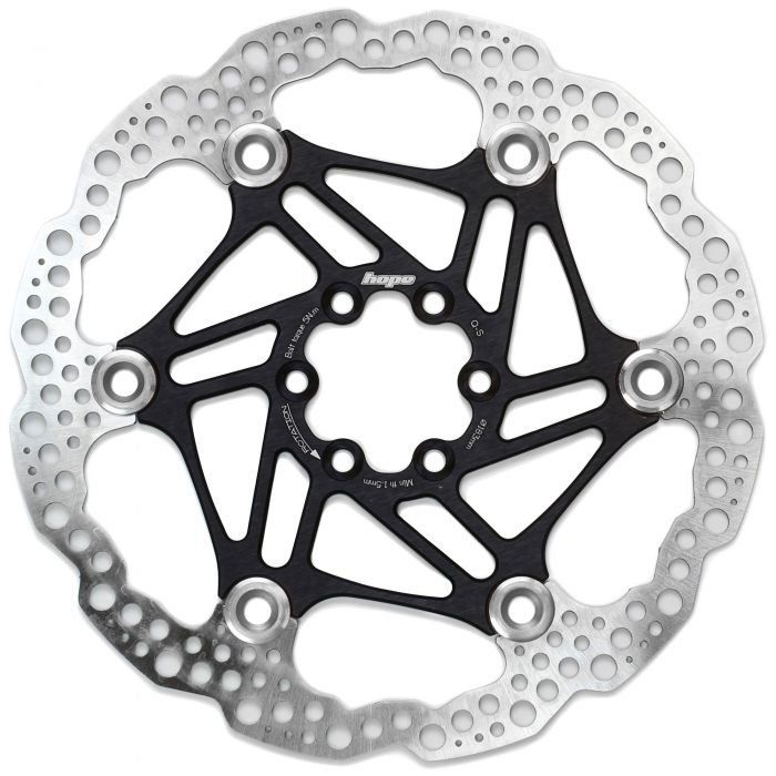 Hope Floating Rotor - 220mmBlack - Image 1
