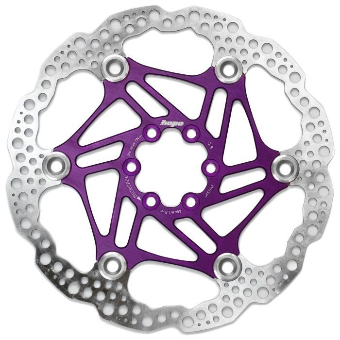 Hope Floating Rotor - 220mmPurple - Image 1