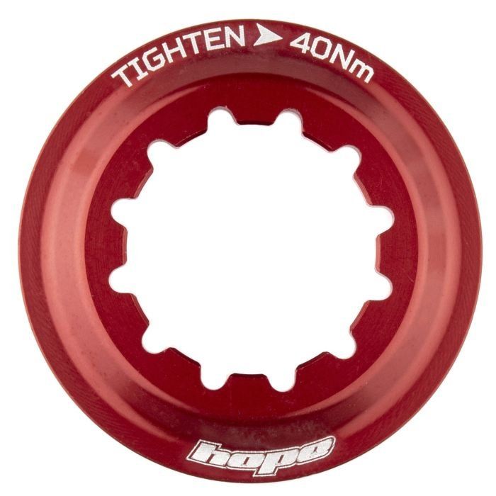 Hope Centre Lock Disc Lockring - InternalRed - Image 1