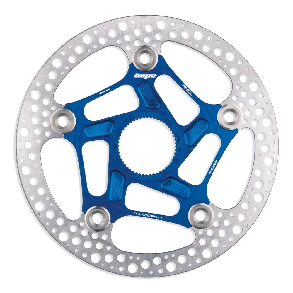 Hope RX Centre Lock 160mm Disc Rotor Blue - Image 1