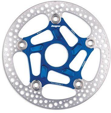 Hope RX Centre Lock 160mm Disc Rotor Blue - Thumbnail 2