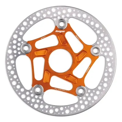 Hope RX Road Centrelock Floating Disc Rotor - 160mmOrange - Thumbnail 2