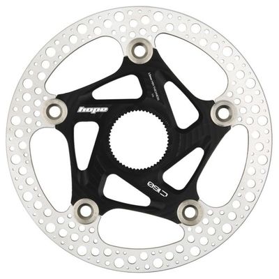 Hope RX Road Centrelock Floating Disc Rotor - 160mmBlack