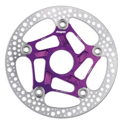 Hope RX Road Centrelock Floating Disc Rotor - 160mmPurple - Thumbnail 2