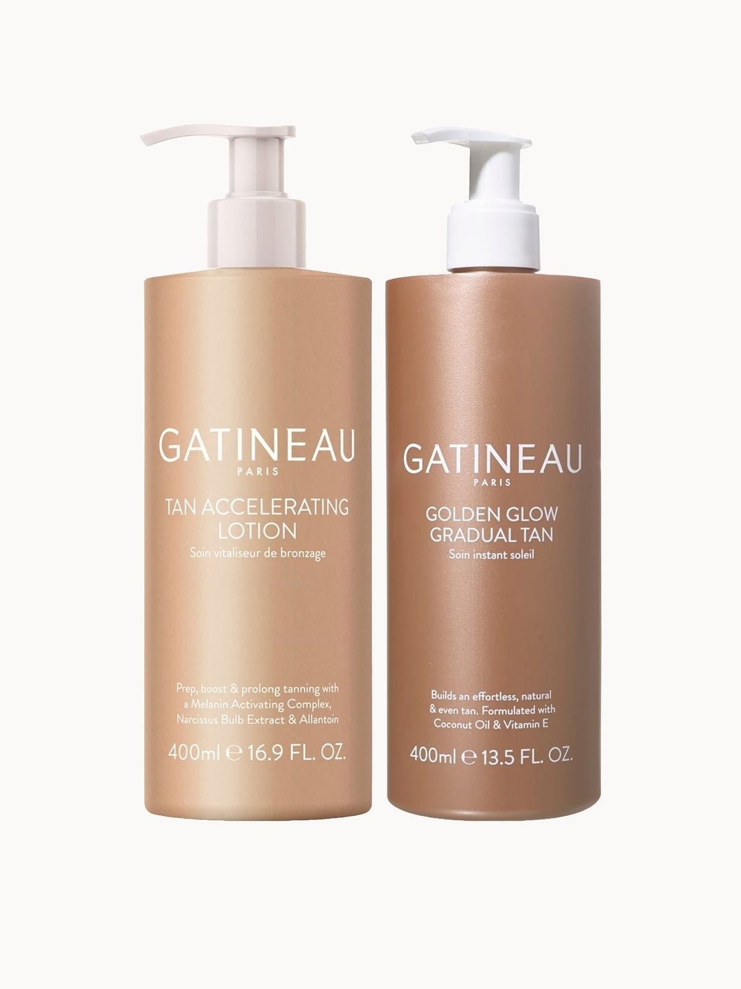Gatineau Golden Glow Gradual Tan & Tan Accelerating Lotion Duo 800ml - Image 1