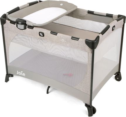 Joie Commuter Change™ Travel Cot - Speckled Grey