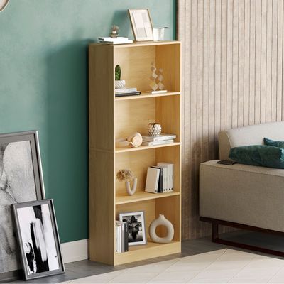 Cambridge Bookcases - Oak / 140cm / 4
