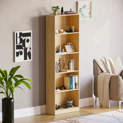 Cambridge Bookcases - Oak / 175cm / 5