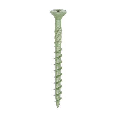 Timco Decking Screws Green Trade Handy Tub 4.5mm 50mm Pack of 2000
