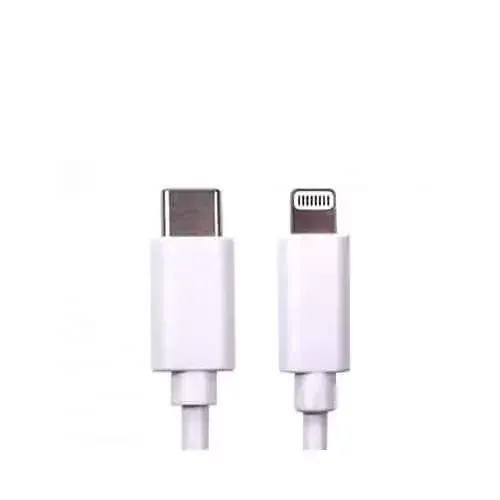 Target Nlmob-C-Lt-2M Data Cable Usb 2.0 Type-C (M) To Apple Lightning (M) 2M White Mfi Certified 9V 2.2A Charging Power White Pvc Jacket Oem Polybag Packaging - Image 1