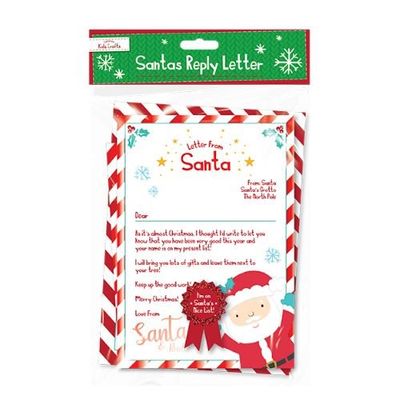 Santa's Reply Letter Set