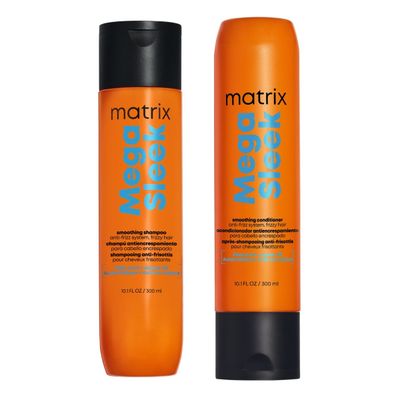 Matrix Total Results Mega Sleek Shampoo & Conditioner 300ml Duo in Clear