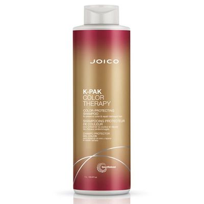 JOICO K-Pak Color Therapy Color-Protecting Shampoo 1000ml with Pump Worth £58 in Clear