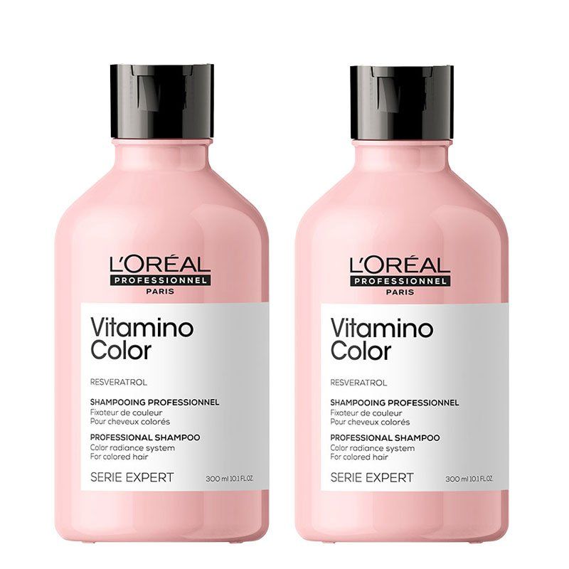 L'Oreal Professionnel Serie Expert Vitamino Color Shampoo 300ml Double in Clear - Image 1