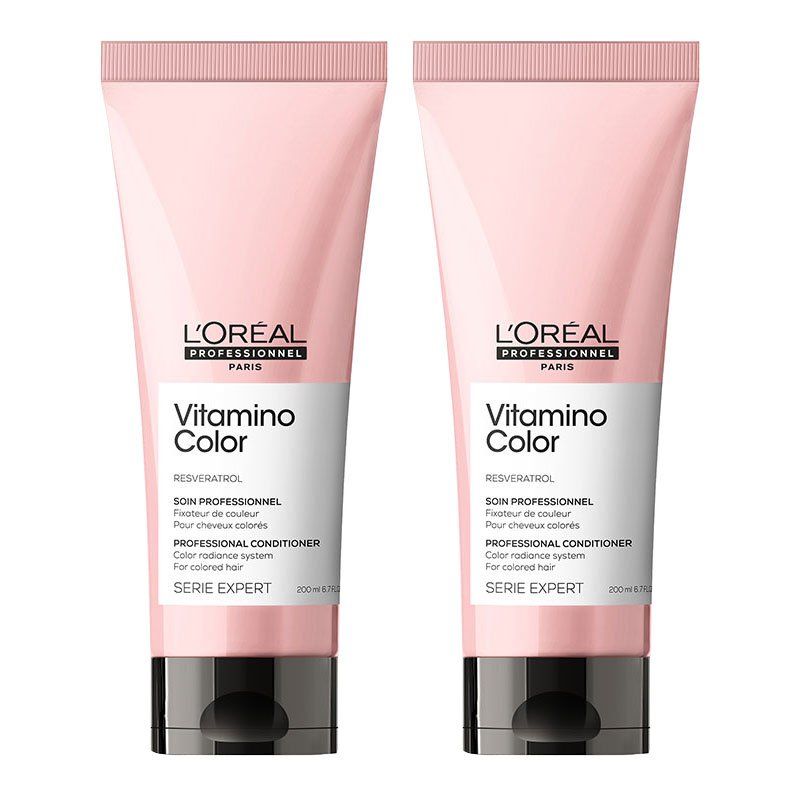 L'Oreal Professionnel Serie Expert Vitamino Color Conditioner 200ml Double in Clear - Image 1