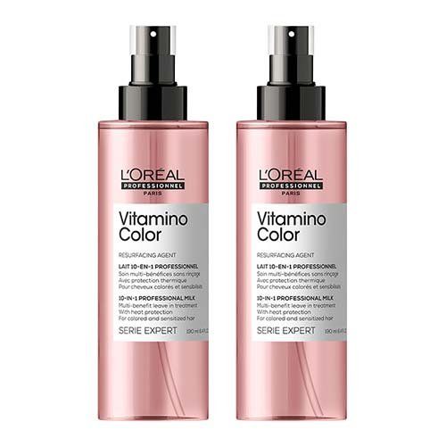 L'Oreal Professionnel Serie Expert Vitamino Color 10-in-1 Spray 190ml Double in Clear - Image 1