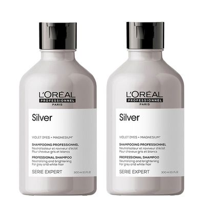 L'Oreal Professionnel Serie Expert Silver Shampoo 300ml Double in Clear