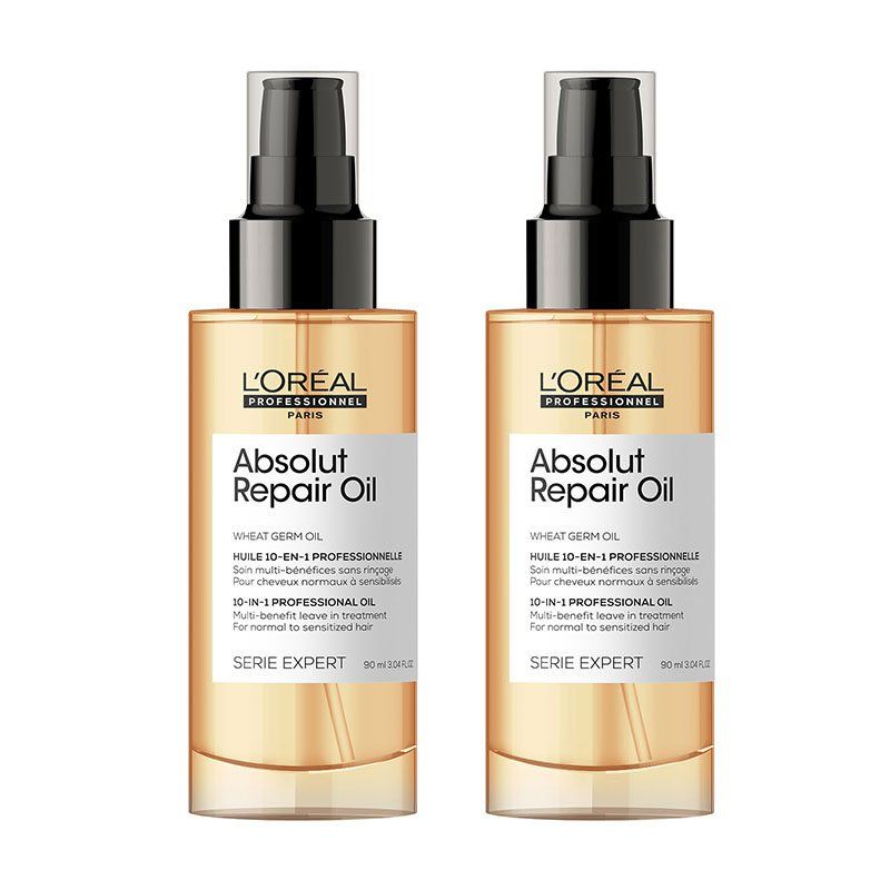 L'Oreal Professionnel Serie Expert Absolut Repair 10-in-1 Leave In Oil 90ml Double in Clear - Image 1