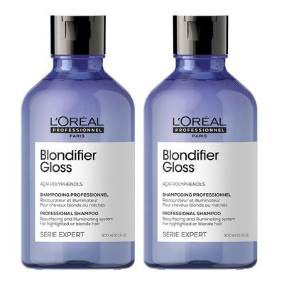 L'Oreal Professionnel Serie Expert Blondifier Shampoo Gloss 300ml Double in Clear