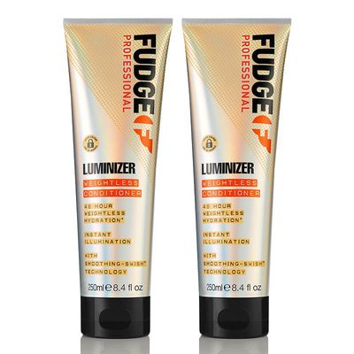 FUDGE Luminizer Moisture-Boosting Weightless Shine-Enhancing Conditioner 250ml Double in Clear