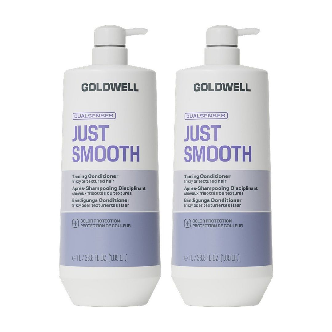 Goldwell Dualsenses Just Smooth Taming Conditioner 1000Ml Double - Image 1