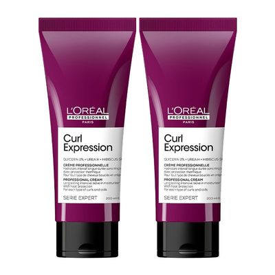 L'Oreal Professionnel Serie Expert Curl Expression Long-Lasting Leave in Moisturiser 200ml Double in Clear