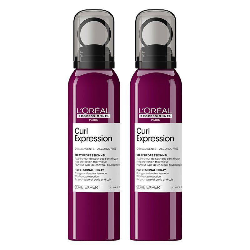 L'Oreal Professionnel Serie Expert Curl Expression Drying Accelerator 150ml Double in Clear - Image 1