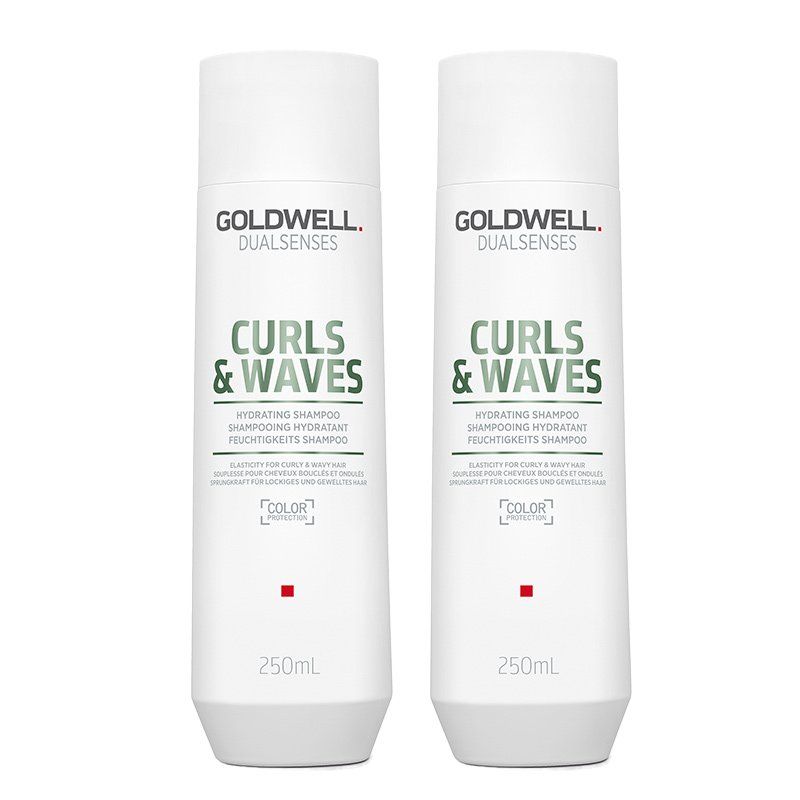 Goldwell DOUBLE Dualsenses Curls & Waves Shampoo 250ml in Clear - Image 1