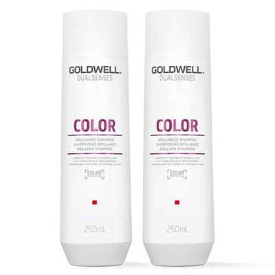 Goldwell Dual Senses Color Brilliance Shampoo 250ml Double in Clear - Thumbnail 2