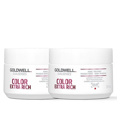 Goldwell Dual Senses Color Brilliance Extra Rich 60 Second Treatment 200ml Double in Clear